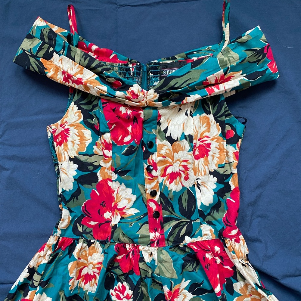 Vintage Floral Beauty- long dress